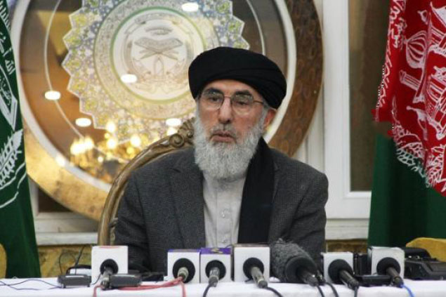 Hekmatyar Stresses  on Creating Peace Zone  for Taliban Leaders